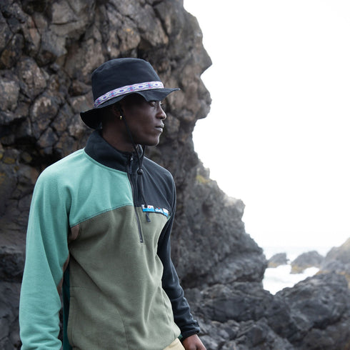 KAVU ORGANIC STRAP BUCKET 民族編織帶漁夫帽